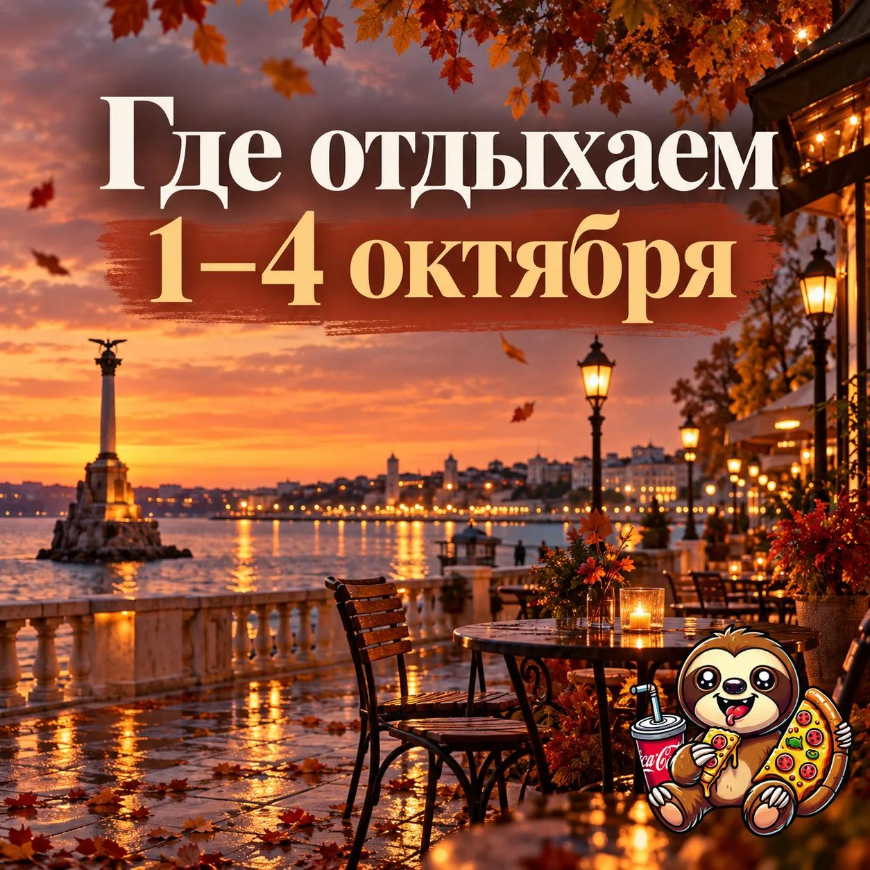 Октябрь только начался, и лично я рада приближению режима «плед + чай» (хотя я уже давн...