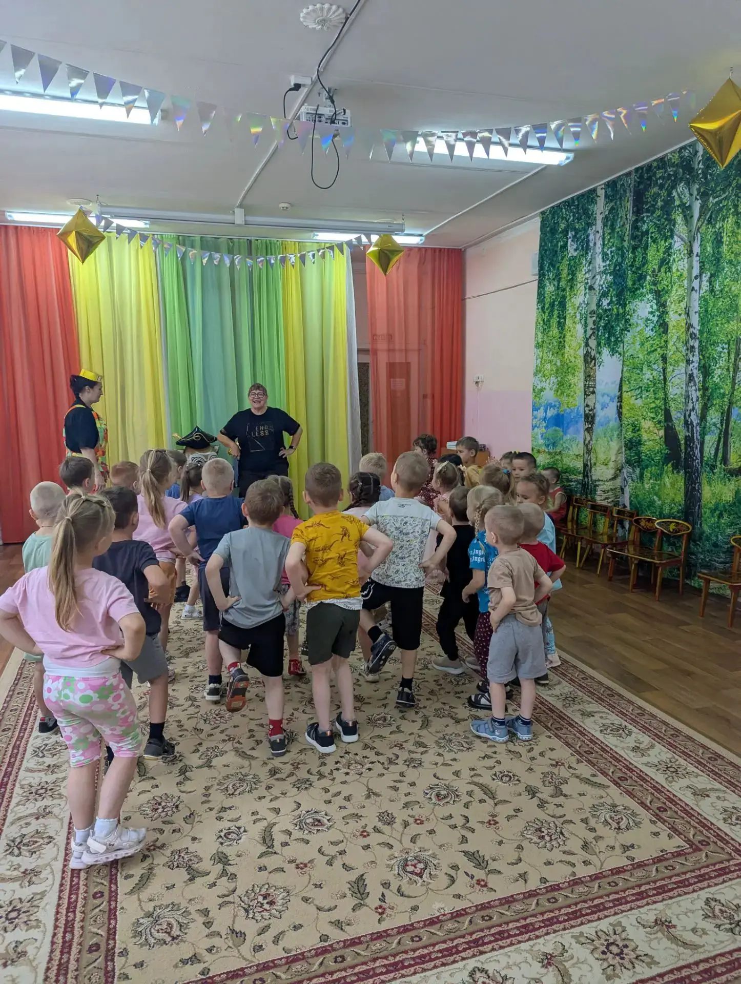 Вчера в детском саду был проведён музыкально- спортивный праздник, посвящённый Дню Здор...