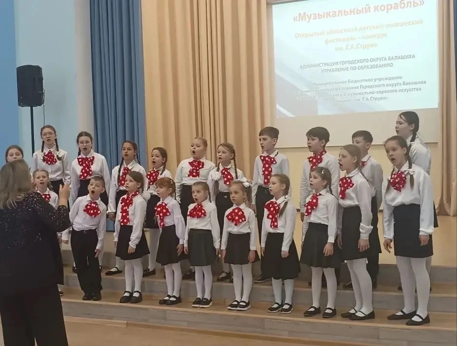 Воспитанники младшего и старшего составов хорового  коллектива нашей школы приняли участие в  открыт
