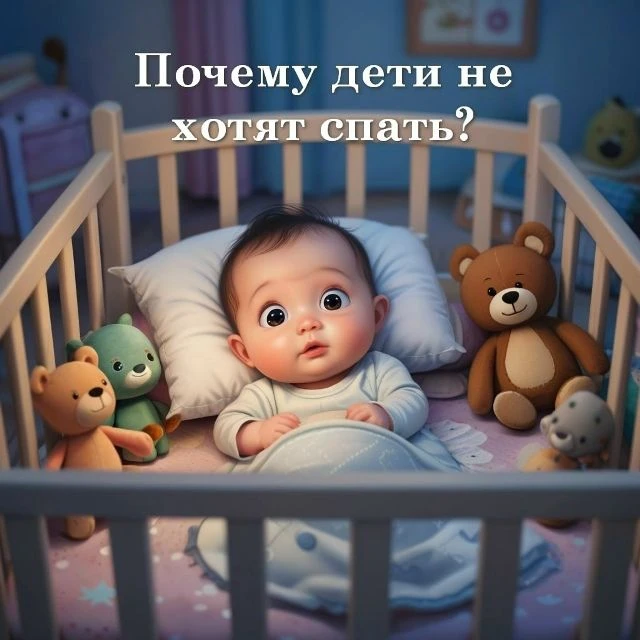 Почему дети не хотят спать?