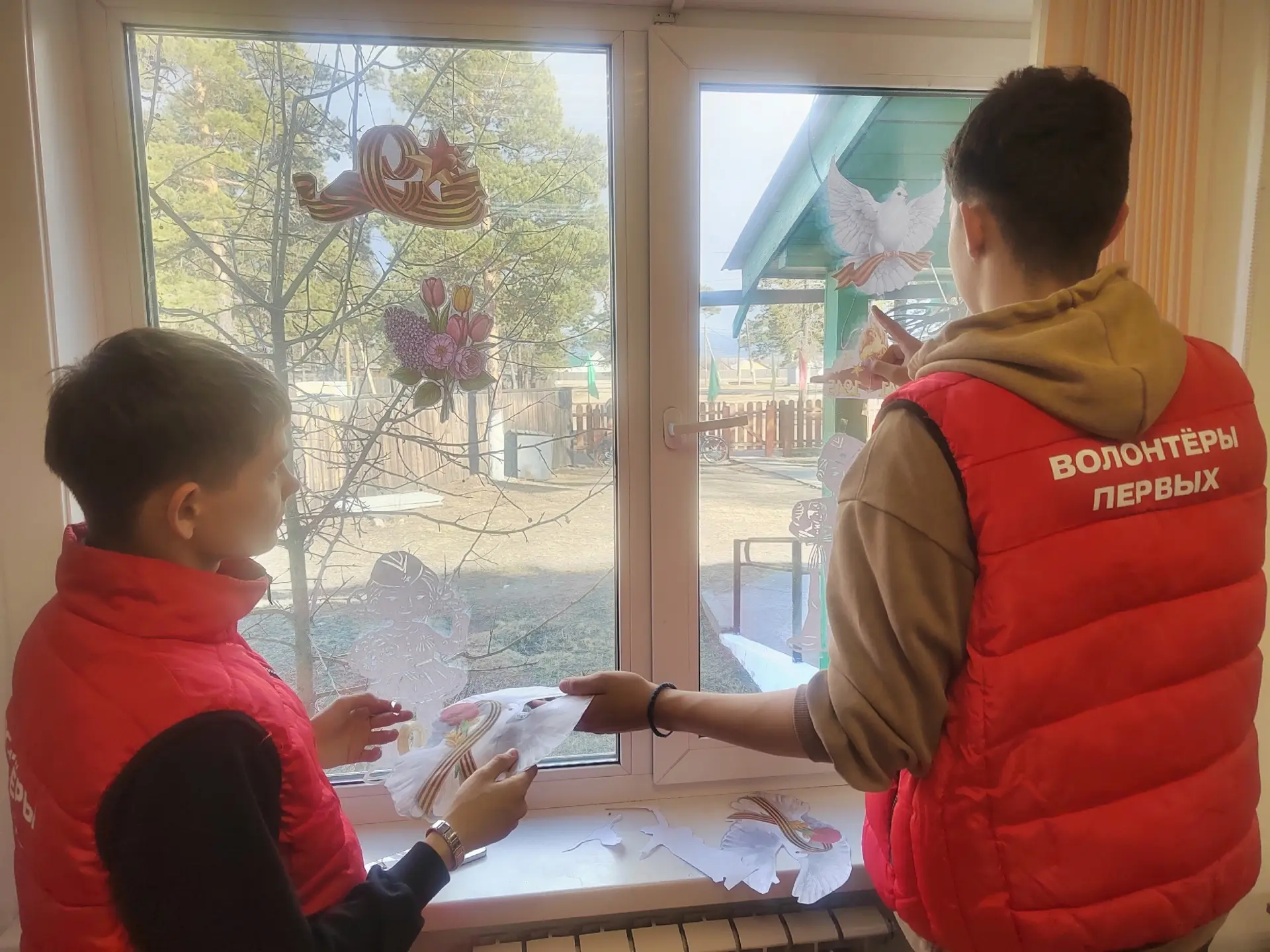 🎗️ В преддверии Дня Победы воспитанники нашего Центра традиционно приняли участие во Всероссийской а