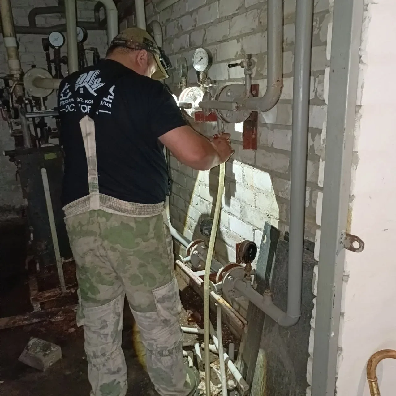 Управляющая Компания Основа продолжает подготовку домов, находящихся в управлении, к но...