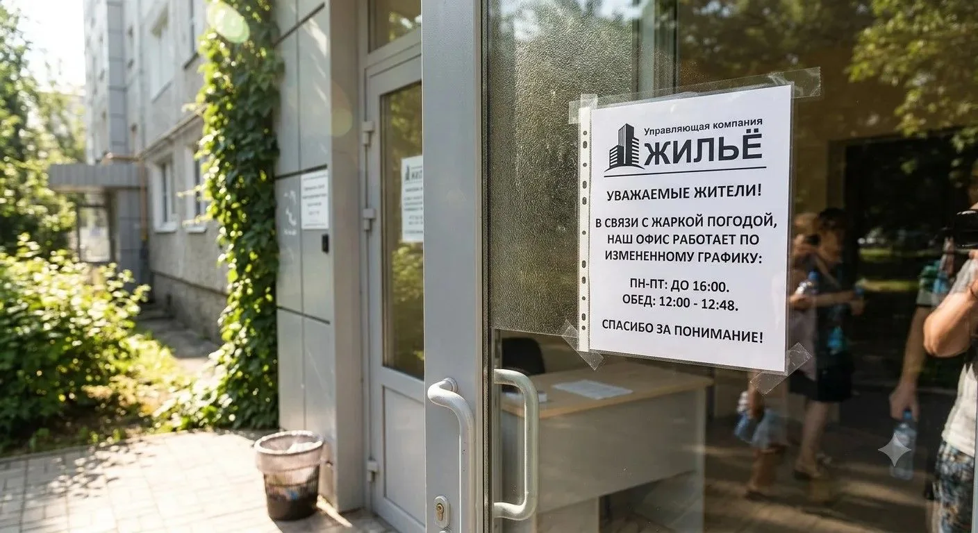 📢 Уважаемые жители!

В связи с установившейся жаркой погодой управляющая компания «Жильё» временно 