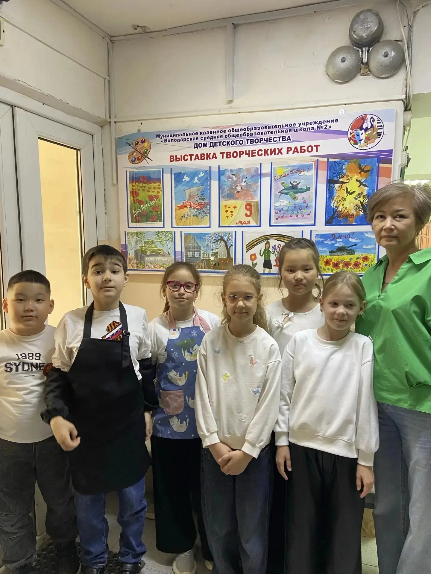 🌟 Выставка творческих работ "Я помню и горжусь!" 🌟  Под руководством талантливых педагогов Курманбае