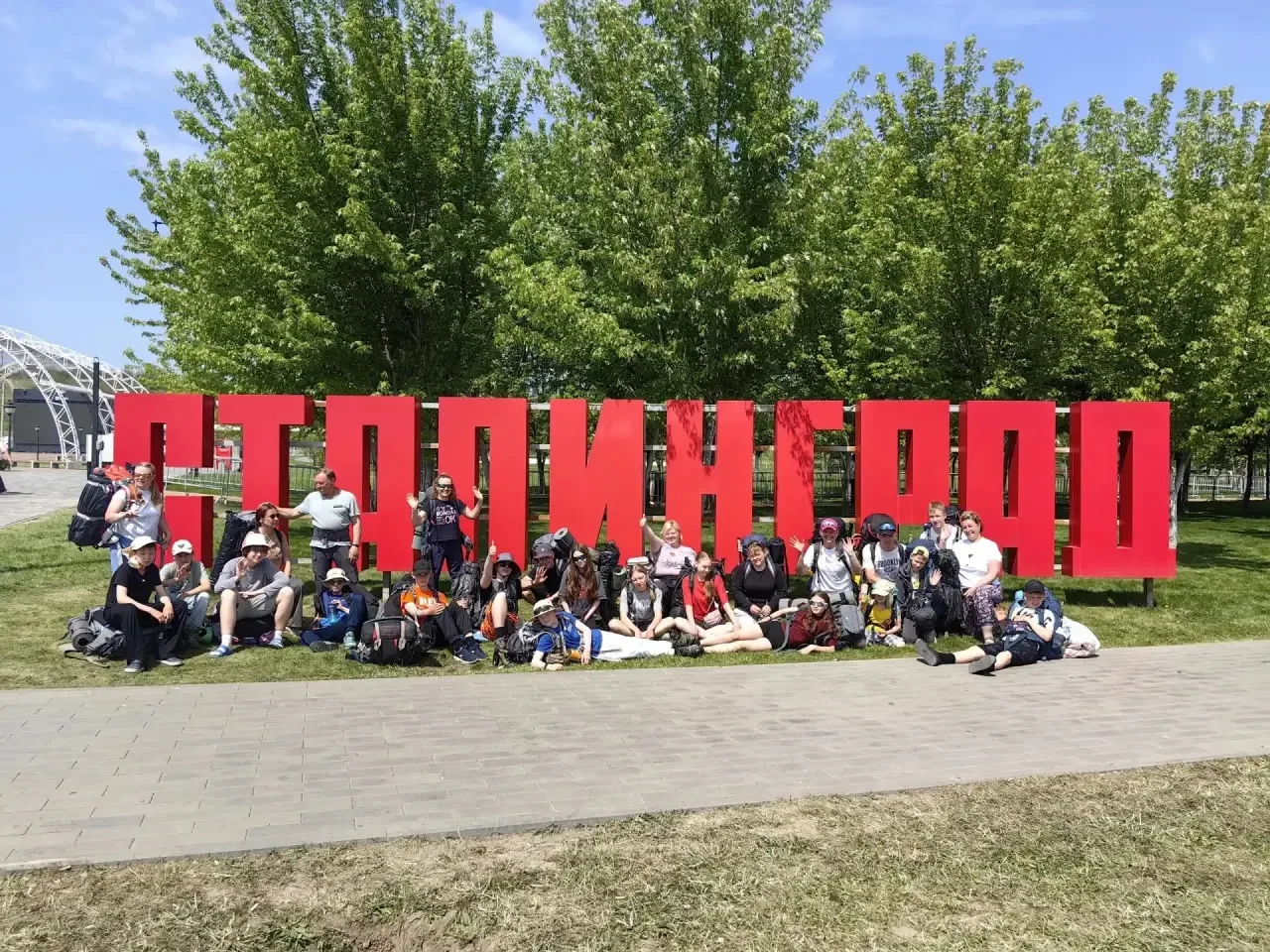Юные туристы Туристического клуба "Юные туристы Подолья" День Победы 9 мая встретили в городе-герое 