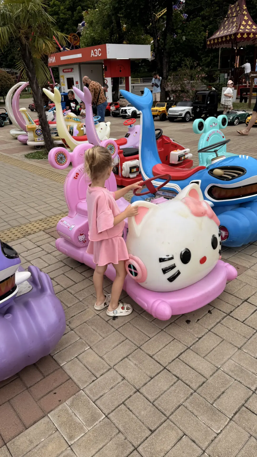 Место силы для Марианны - парки аттракционов😁