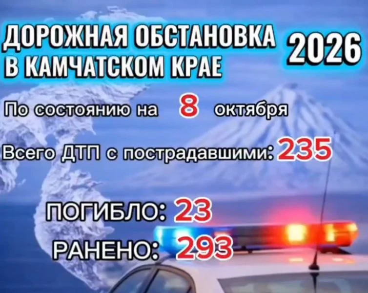 📌  Три человека за сутки пострадали в ДТП на дорогах Камчатки