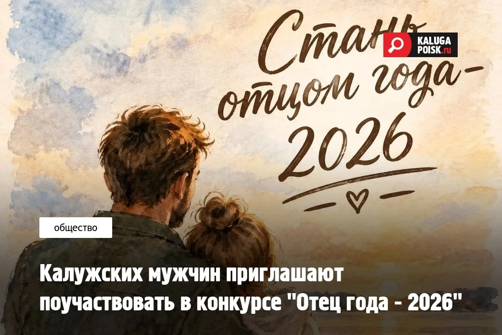 Продолжается приём заявок на конкурс "Отец года - 2026".
