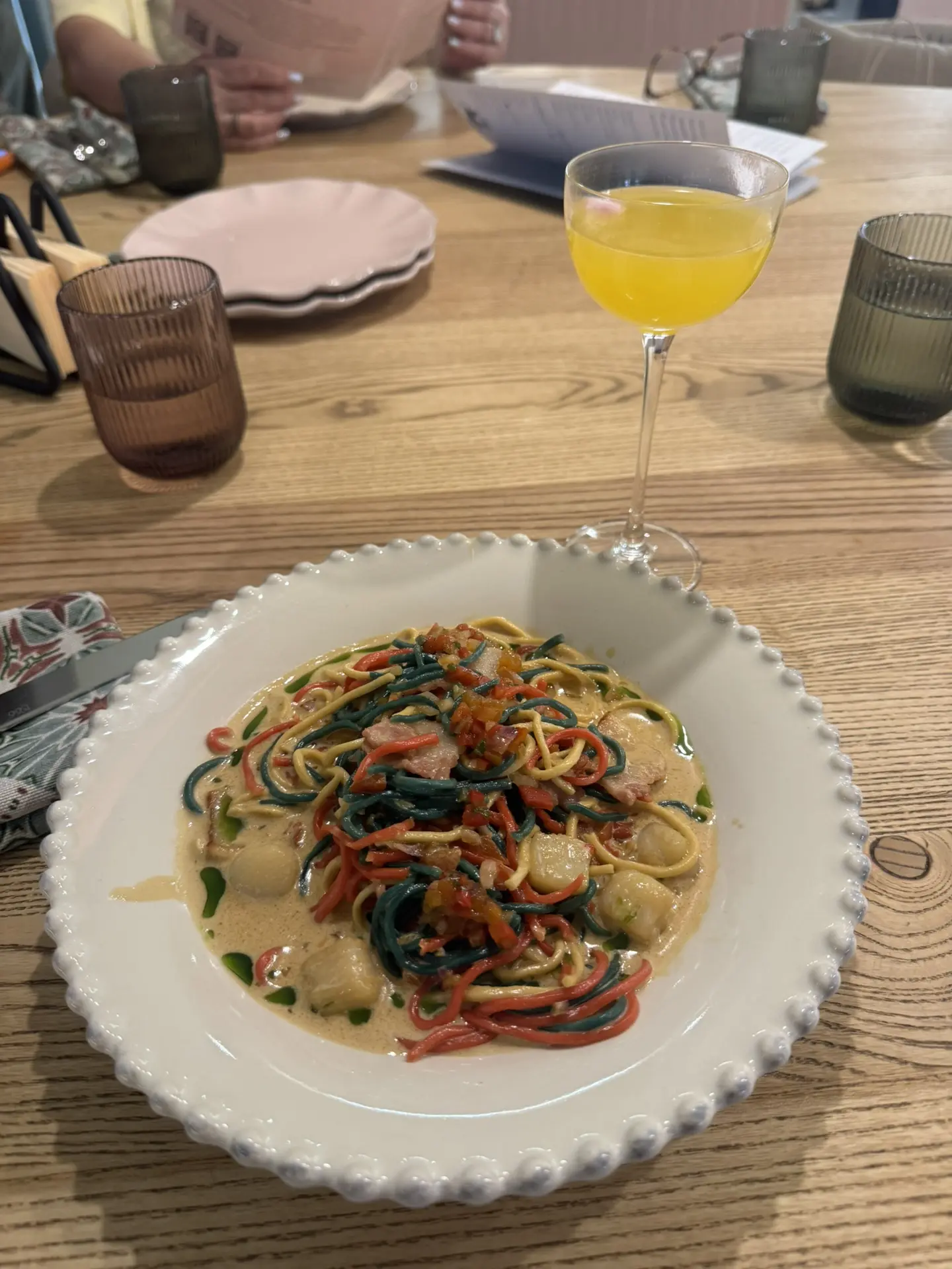 Цветная паста в Di Pasta 🍝
