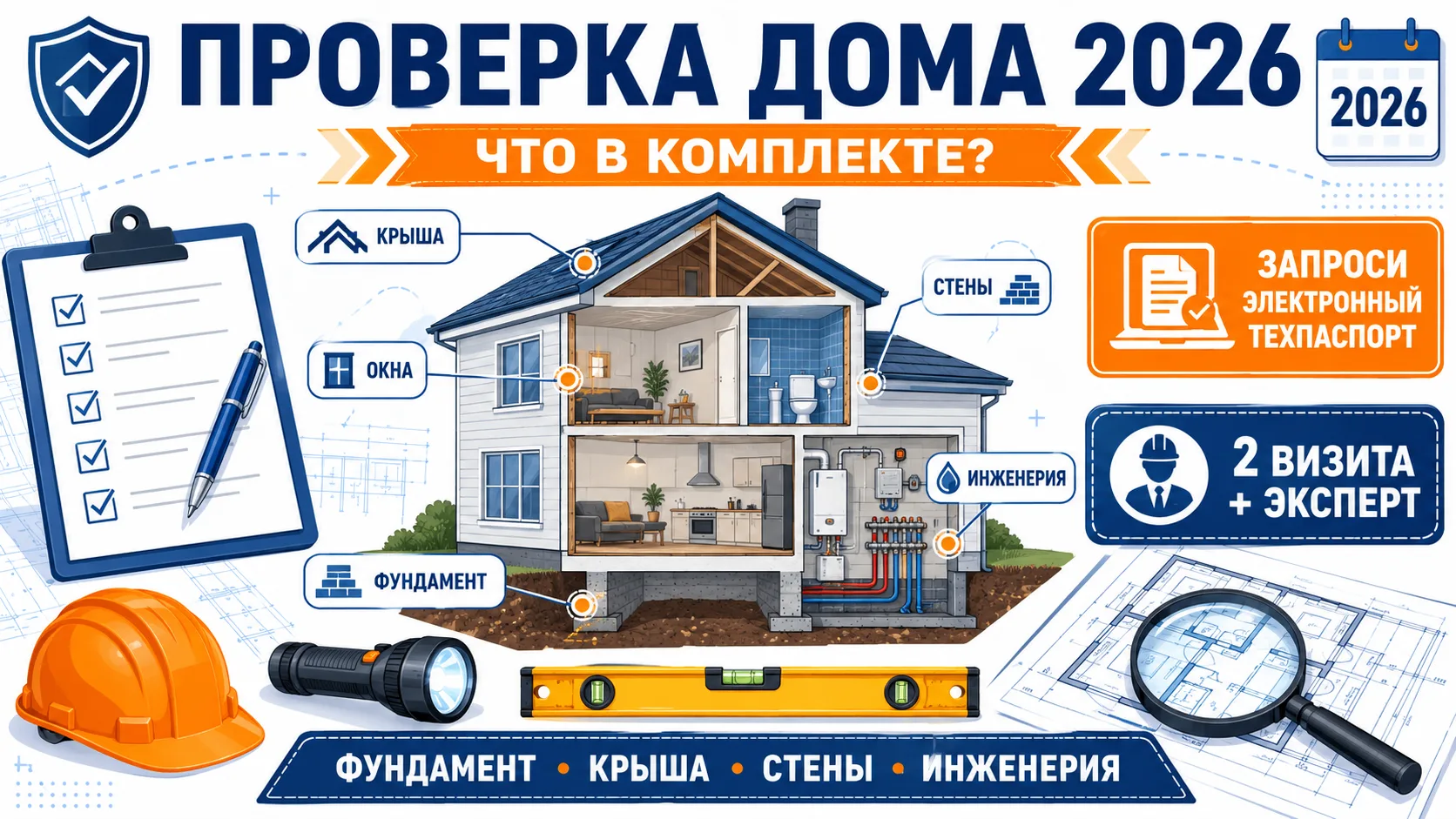 КОМПЛЕКТНОСТЬ ДОМА ПРИ ПОКУПКЕ: ЧТО ПРОВЕРИТЬ, ЧТОБЫ НЕ ПЕРЕПЛАТИТЬ
Покупка дома — это не «посмотрел