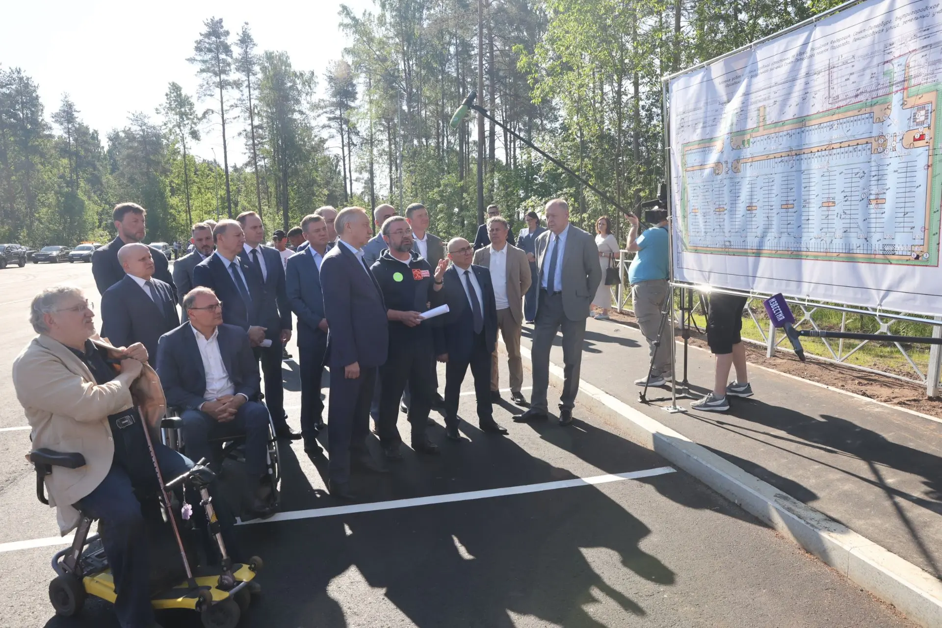 По поручению губернатора Санкт-Петербурга Александра Беглова в посёлке Парголово состоялось открытие