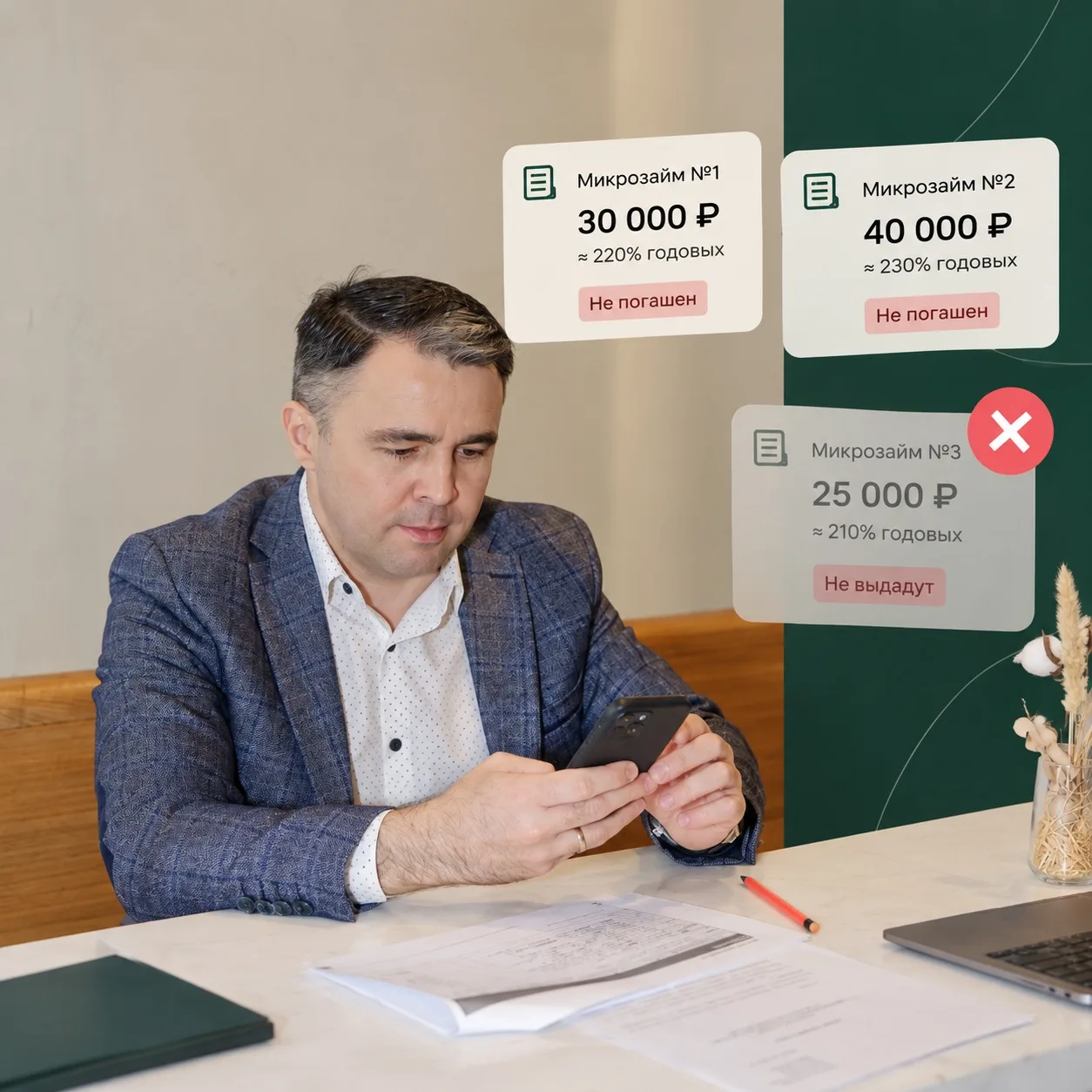 С 1 октября взять третий дорогой микрозайм станет сложнее.