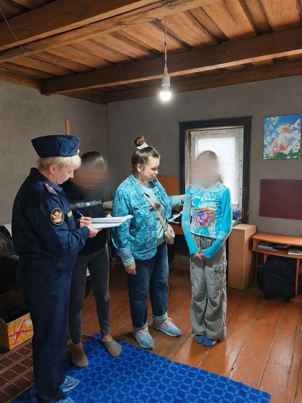 В Гагаринском районе проведён профилактический рейд по семьям осуждённых