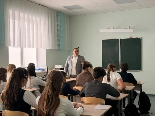 🛡 В Уруссинской гимназии прошёл урок безопасности