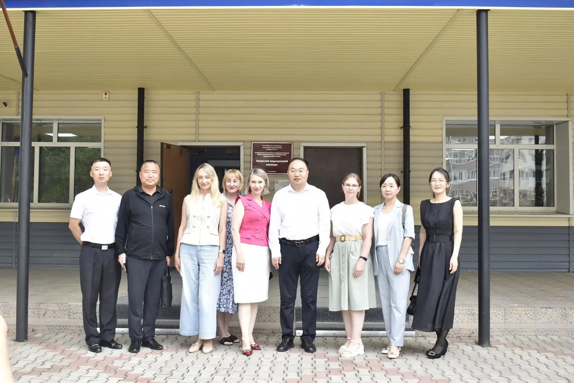 🇷🇺🇨🇳Китайская делегация посетила Амурский медицинский колледж для обмена опытом