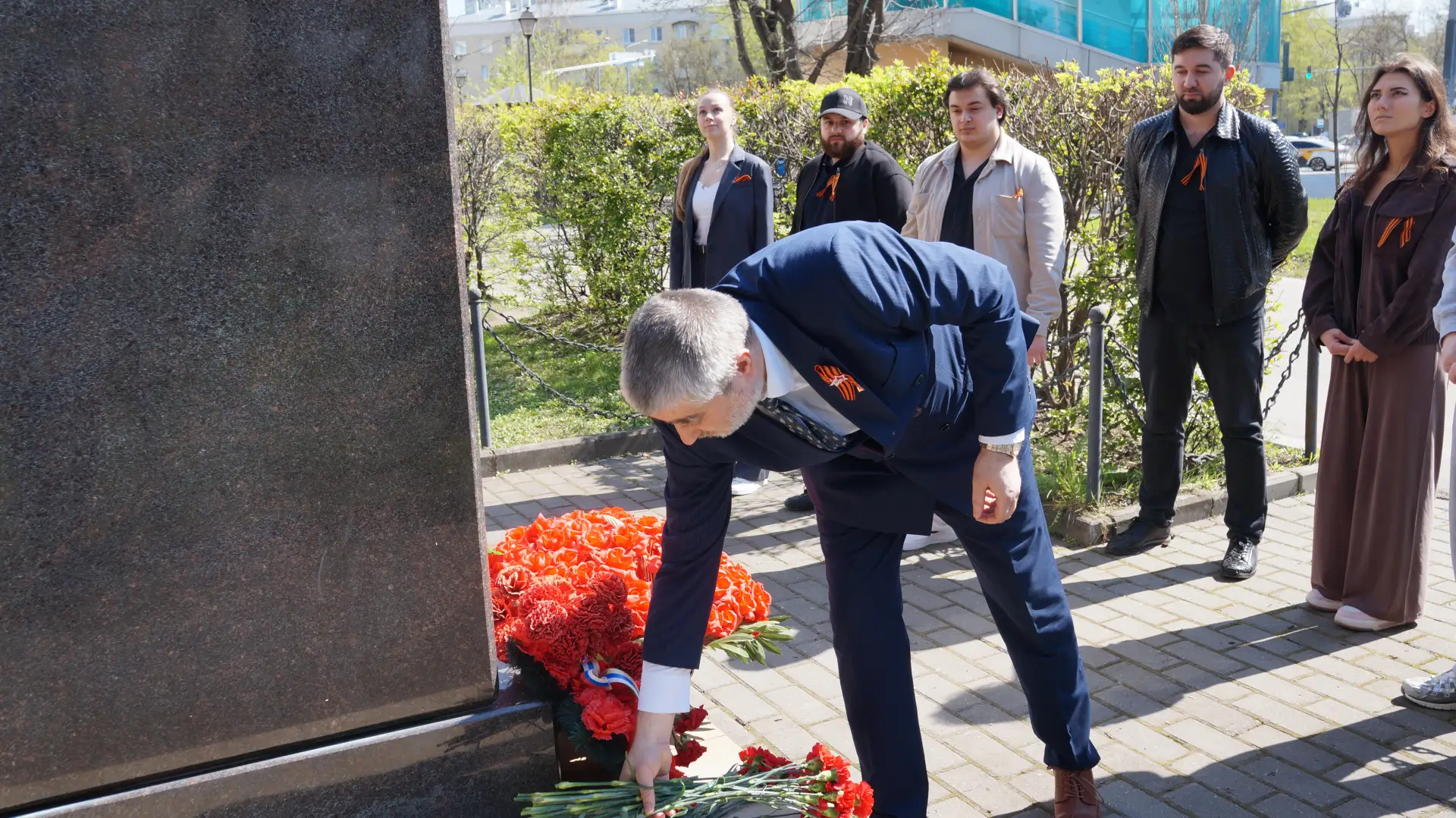 Гордость на груди — память в сердце ⬛🟧В преддверии 81-й годовщины Великой Победы движе...