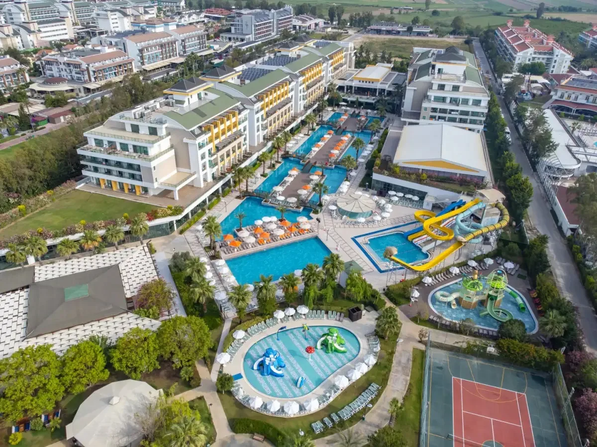 ТУРЦИЯ 🇹🇷   Лучшие отели Турции для любителей аквапарков😍  Расчет на 2взр+1 реб👇 Вылет из Новосибирс