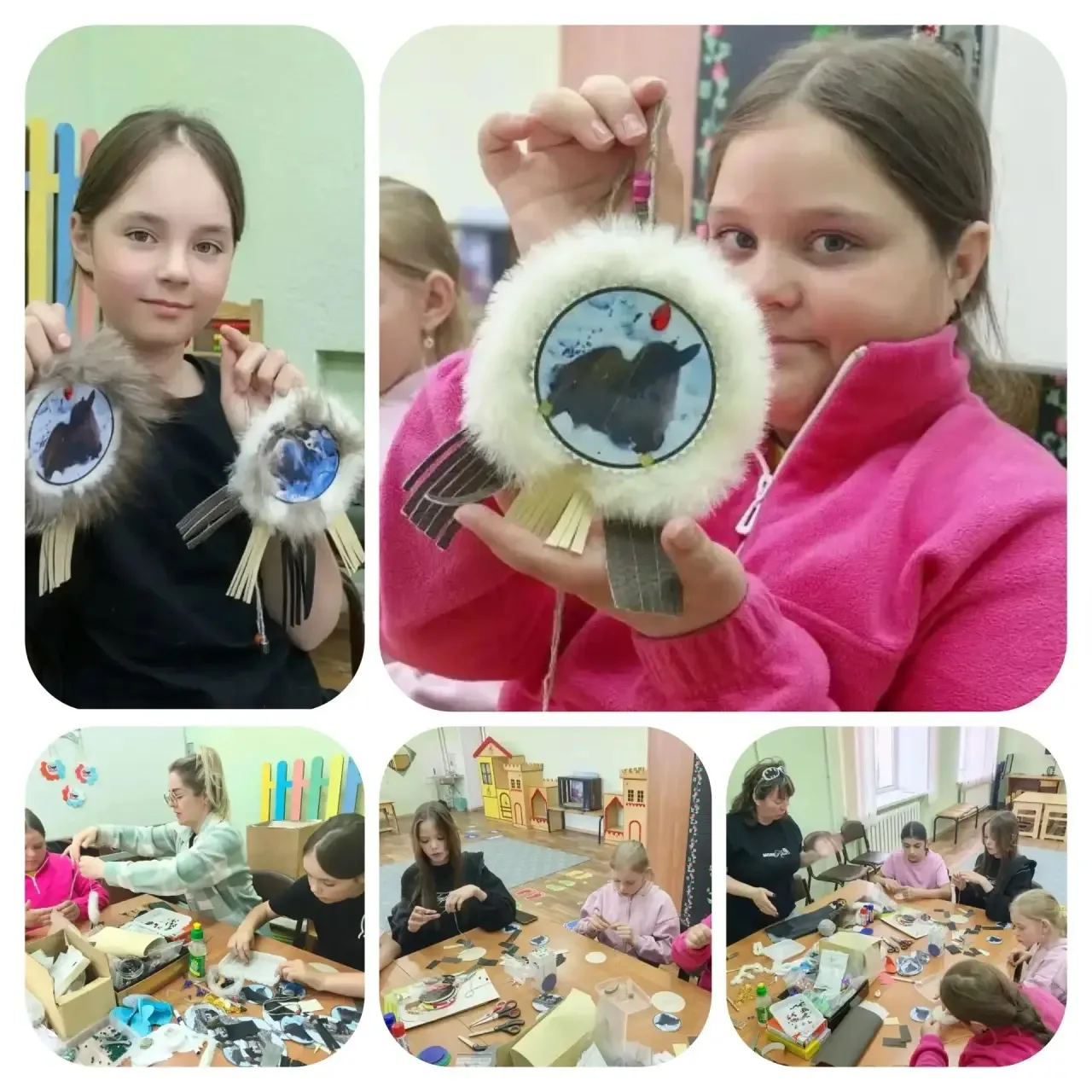 Украшение для дома своими руками 🏠✨

Педагоги Центра вместе с детьми создавали то, что будет радова