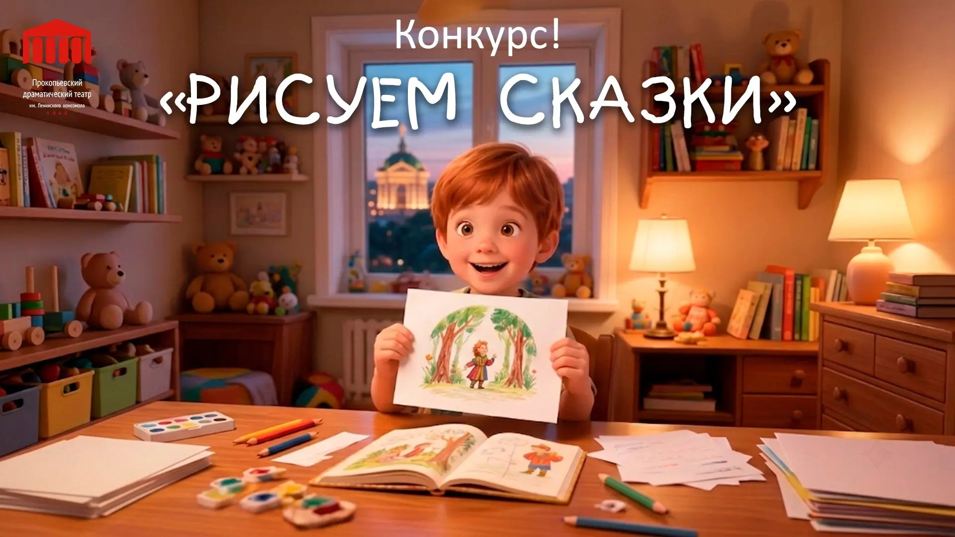 РИСУЕМ СКАЗКИ!
 
Объявляем конкурс рисунков в рамках нашего онлайн-проекта «Читаем сказки». В этом т