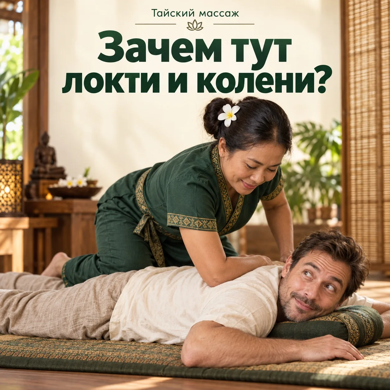 🇹🇭 Пришли на массаж, а по вам «ходят» — зачем тайские мастера это делают?