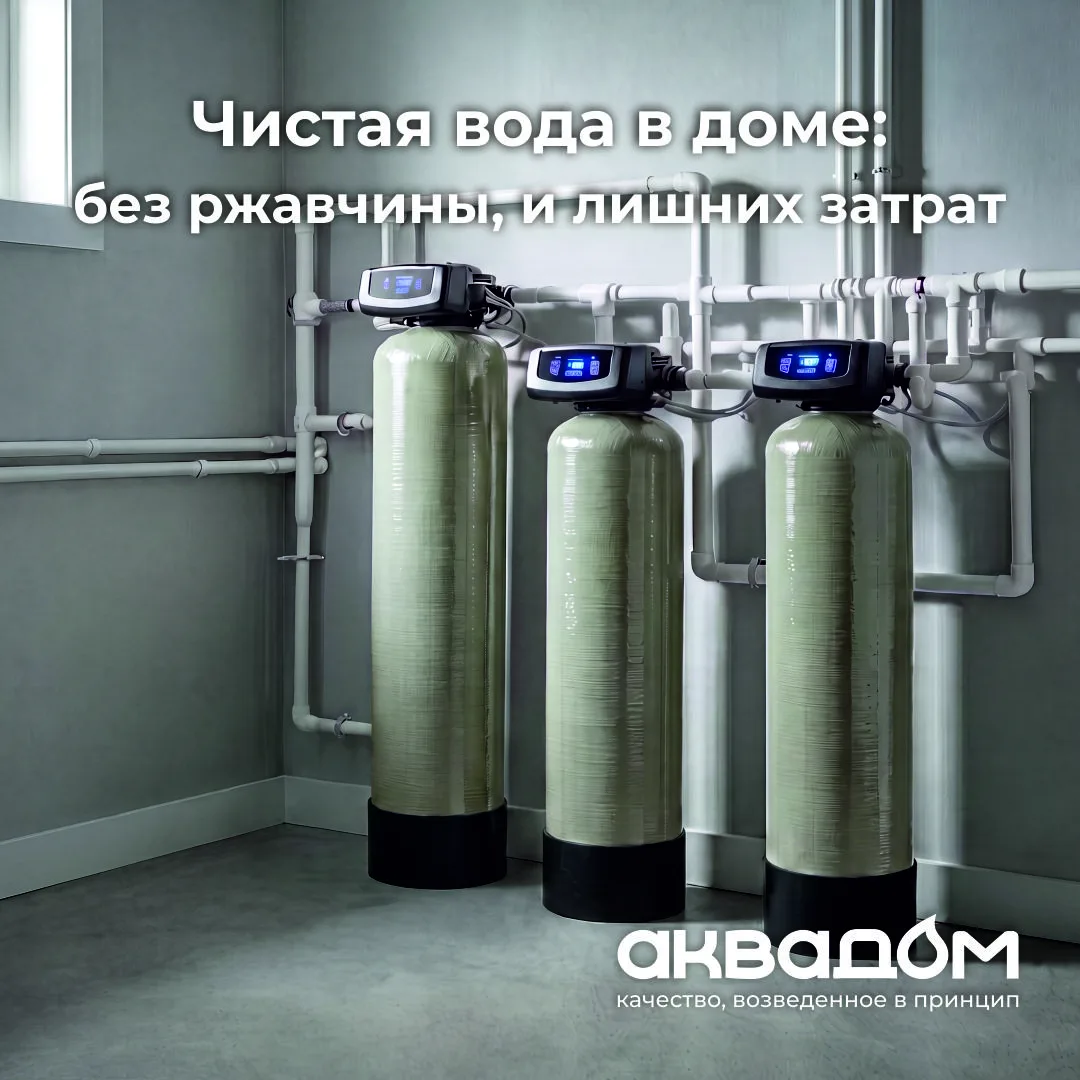 🚿 Желтая сантехника, рыжие потеки на раковине, металлический привкус воды — это не про...