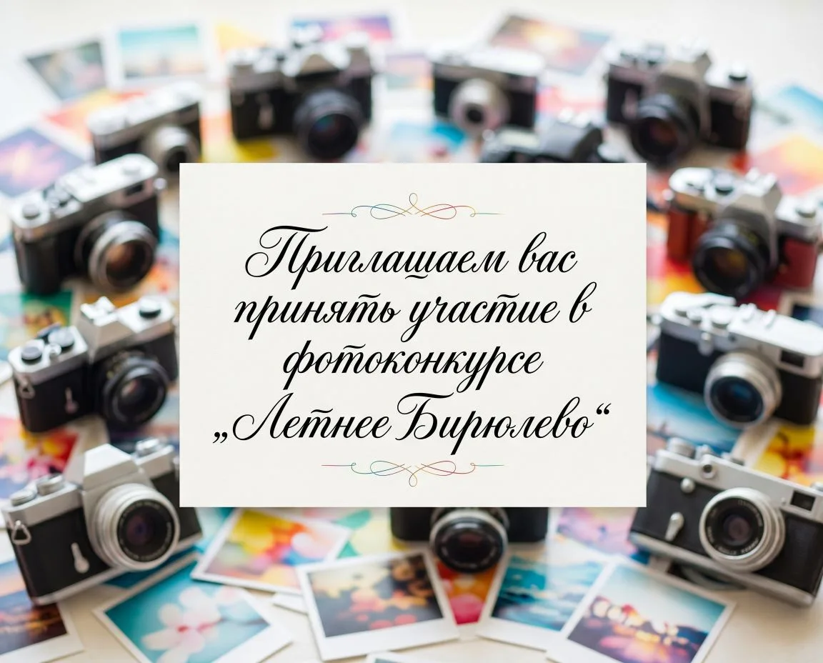❗В районе Бирюлево Западное пройдет фотоконкурс «Летнее Бирюлево», посвященный красоте,...