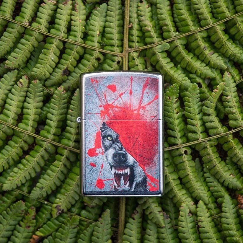 Zippo 29344 Wild Adventure, Street Chrome.
