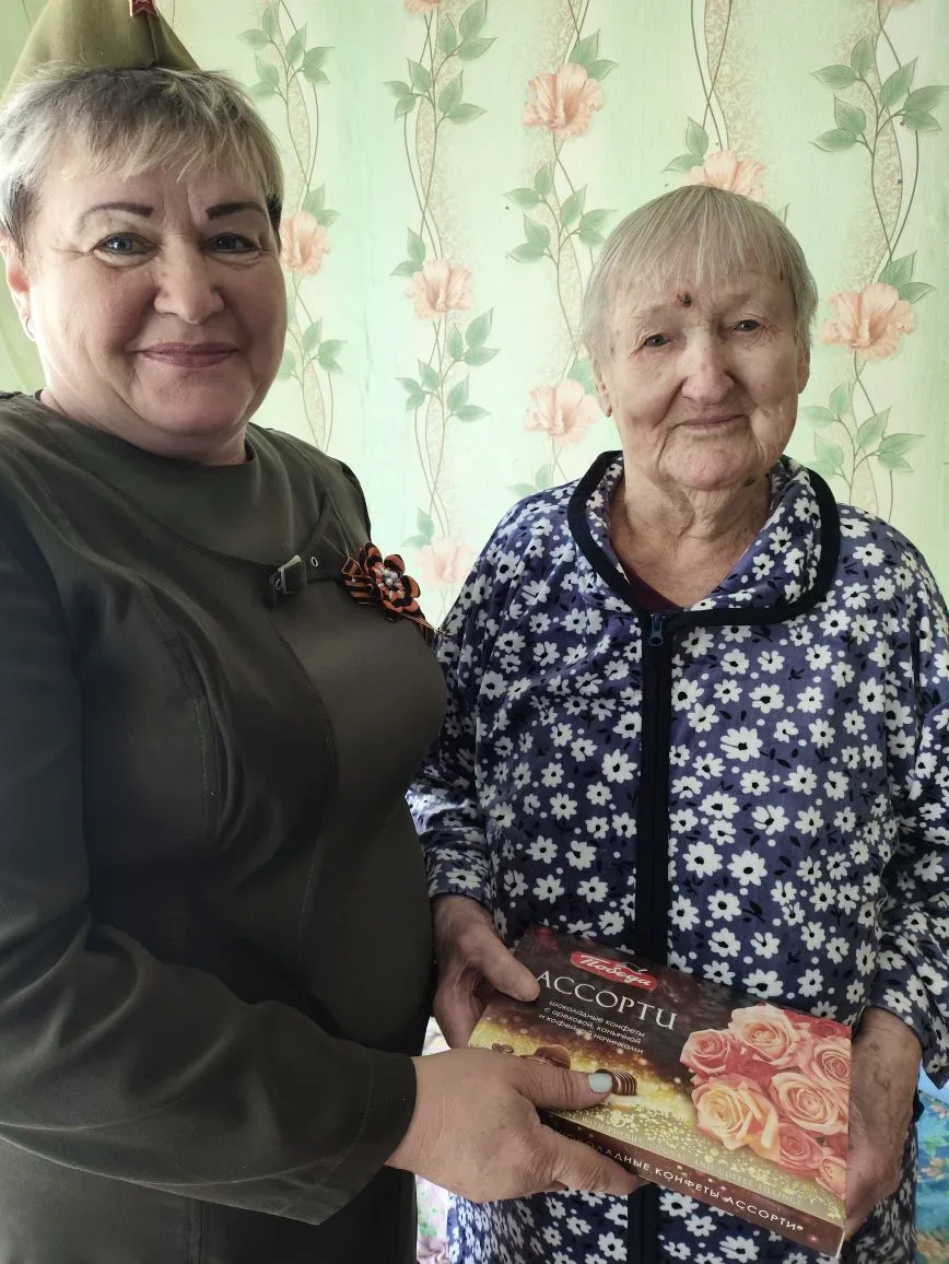 🌟 В преддверии Дня Победы мы с глубоким уважением и благодарностью поздравили тех, кто...