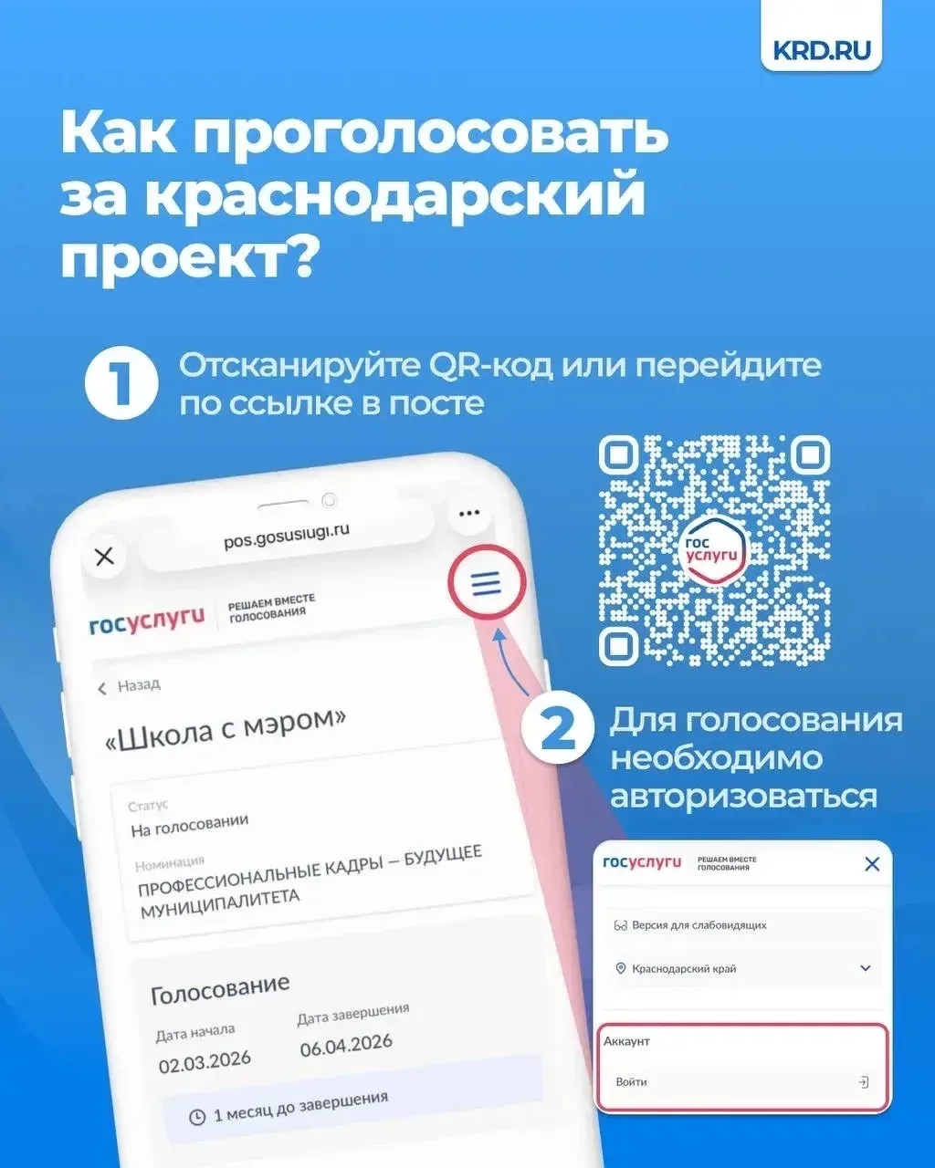 Как проголосовать за проект «Школа с мэром» во Всероссийской премии «Служение»: подробная инструкция