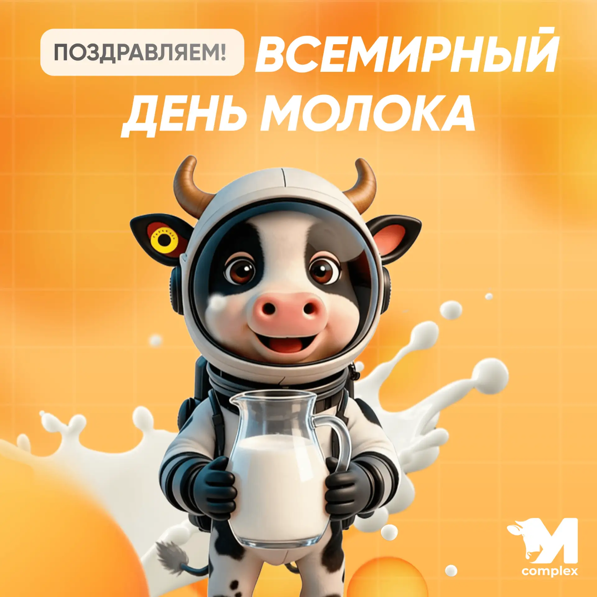 Всемирный день молока🤩

Молоко — основа здорового питания, источник сил и хорошего самочувствия с д