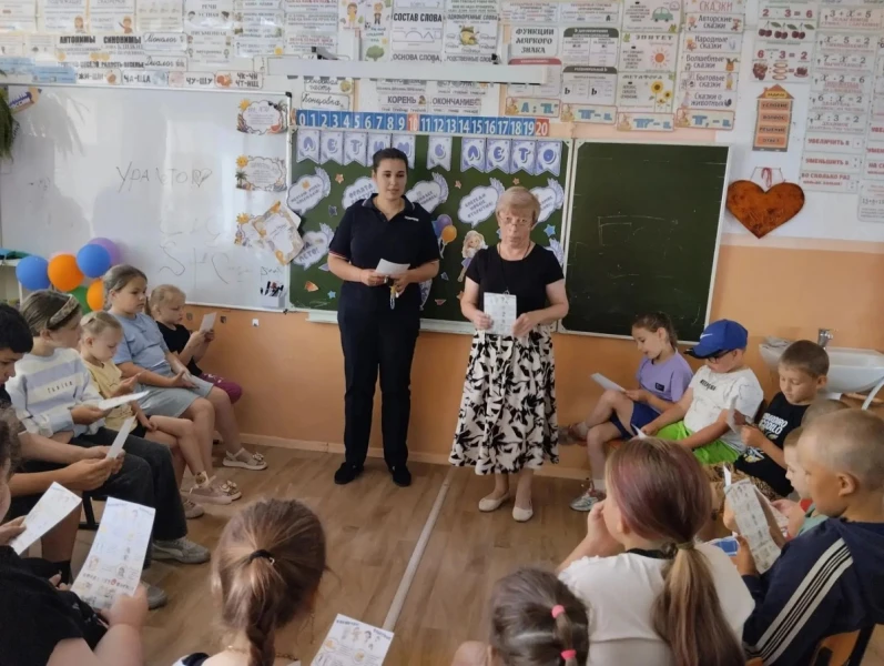Безопасное лето — это просто! Сотрудники полиции и Общественный совет дали уроки безопасности в лаге