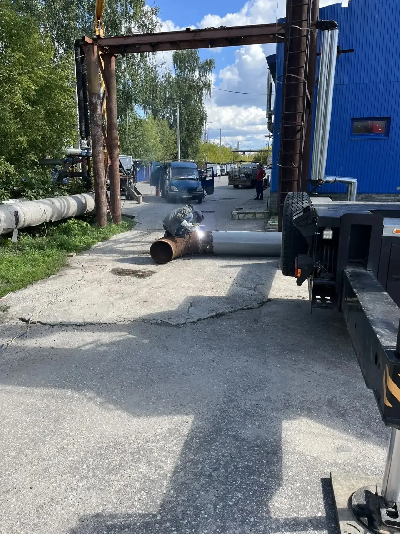 На участке трубопровода, из-за которого до 24 числа включительно будет отключена горяча...