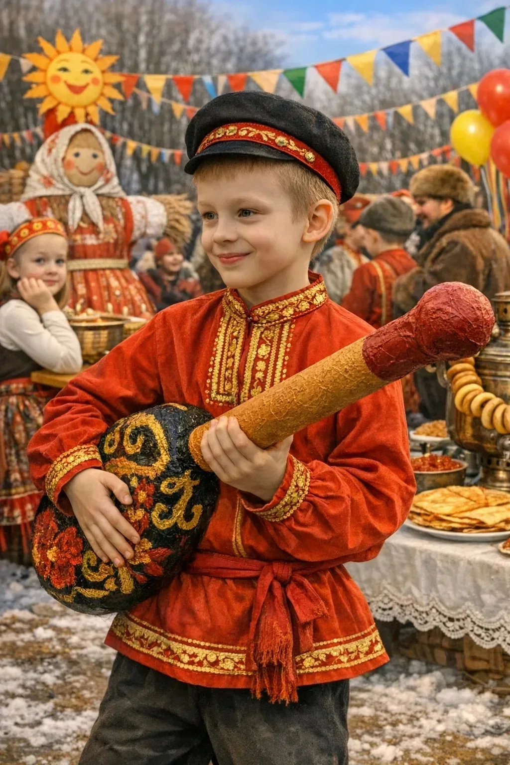🍬Масленица – старинный русский народный праздник. Отмечается на протяжении семи дней перед началом В