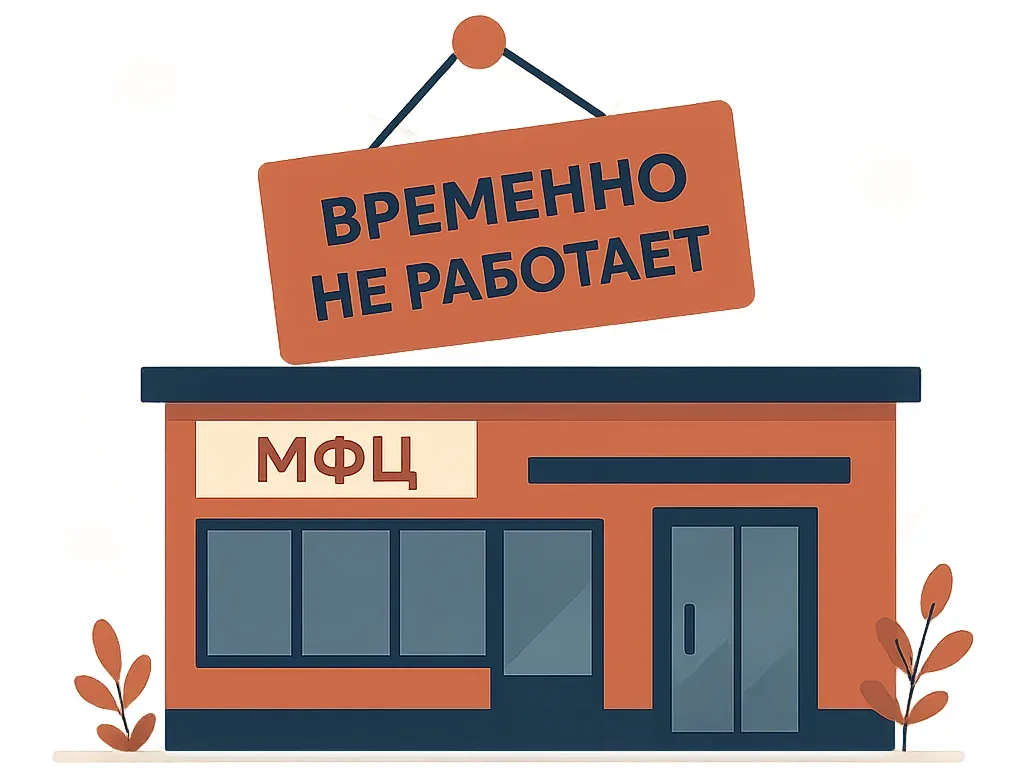 По техническим причинам отделение МФЦ в Селемджинском районе (пгт. Февральск, ул. Саянс...