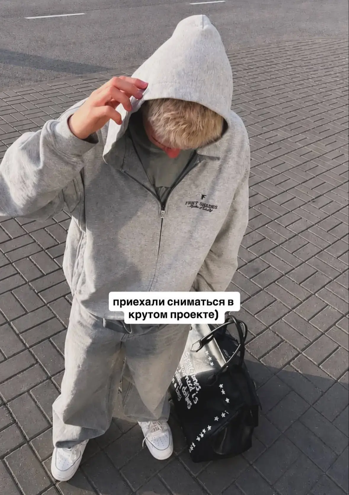 Ребята снимаются в новом проекте