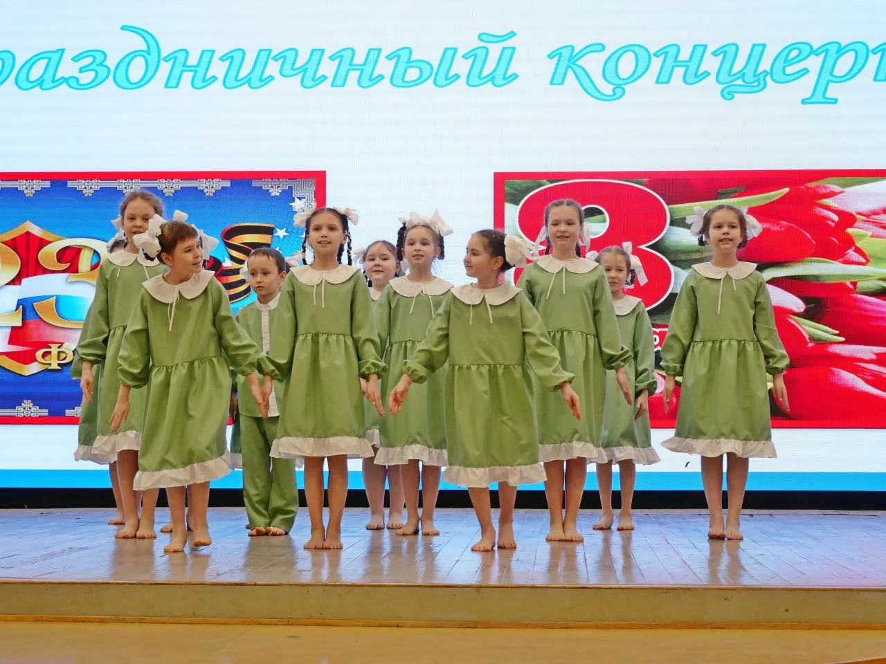 💐Праздничный концерт к 8 марта в школе    ⚡В преддверии Международного женского дня учащиеся школы №