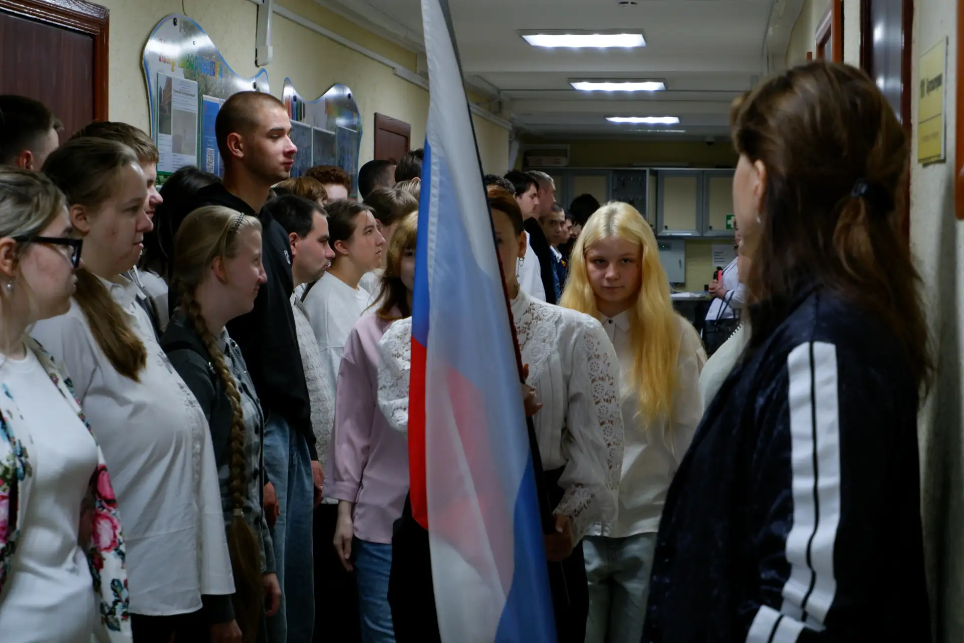 🇷🇺 Первая линейка в этом учебном году — задаём высокий старт!
