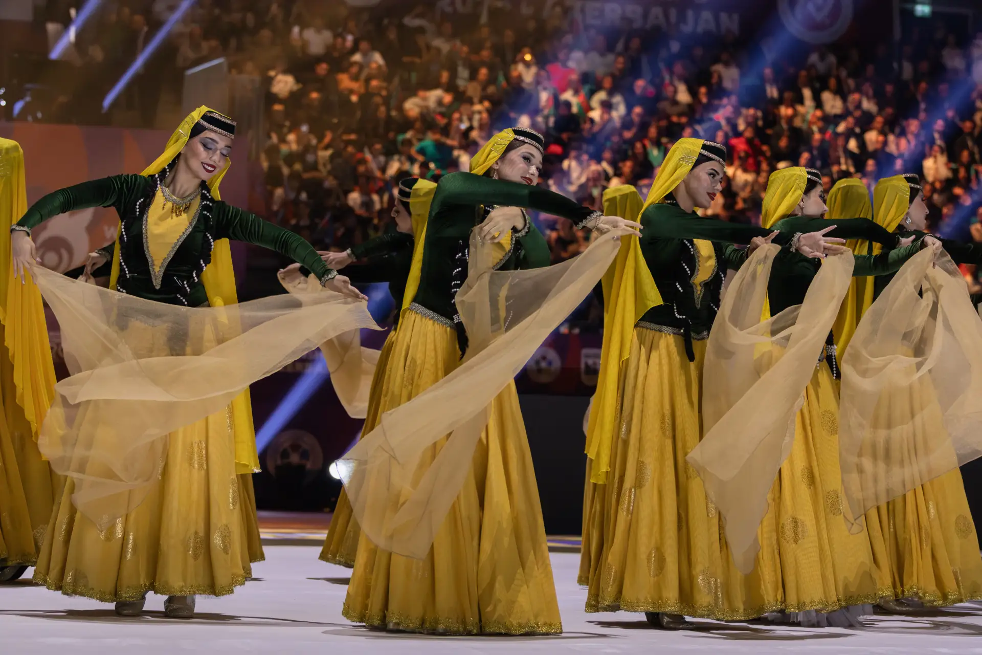 📸 Наши эксклюзивные фотографии с церемонии открытия Чемпионата Мира по дзюдо в Баку мо...