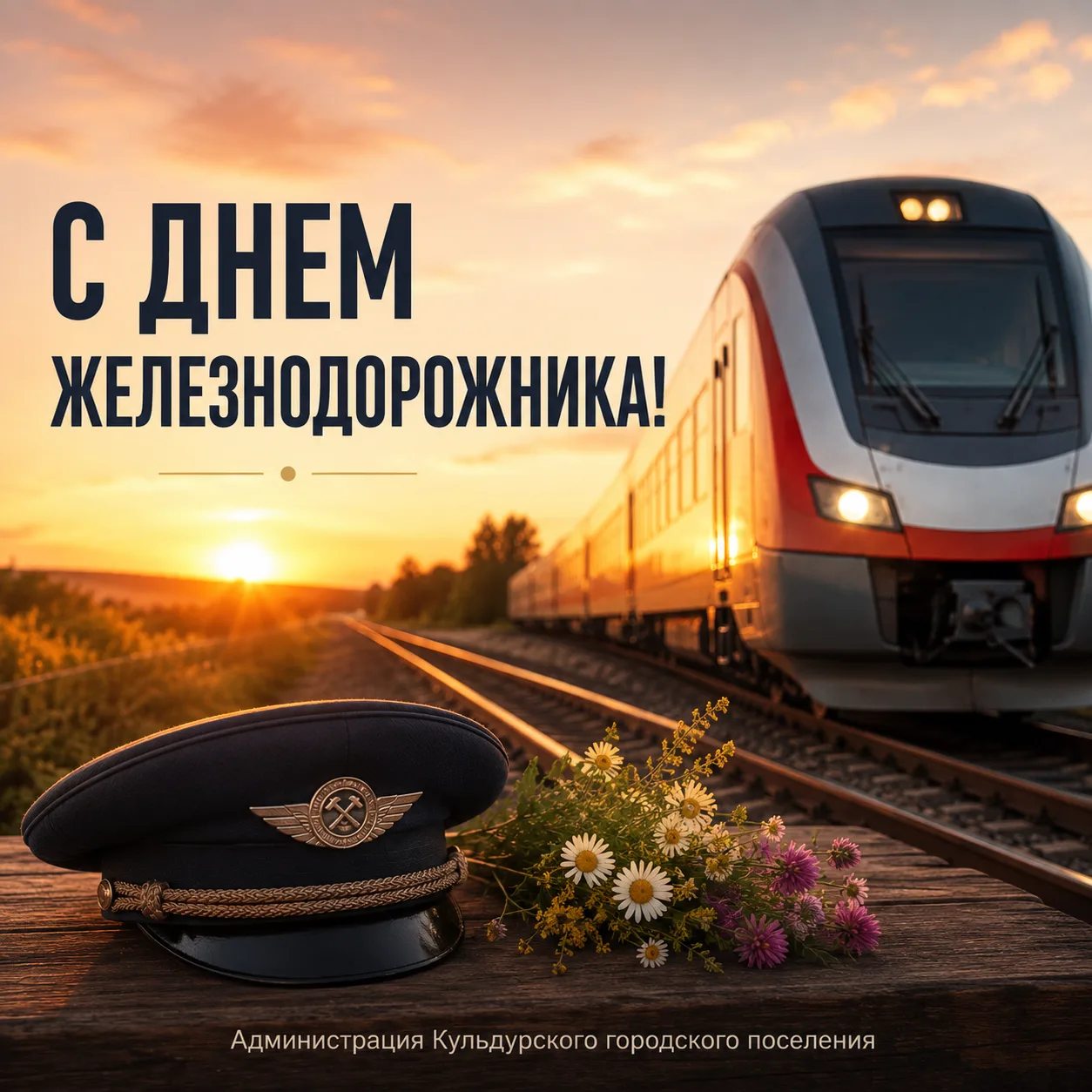 🚂 С Днём железнодорожника!