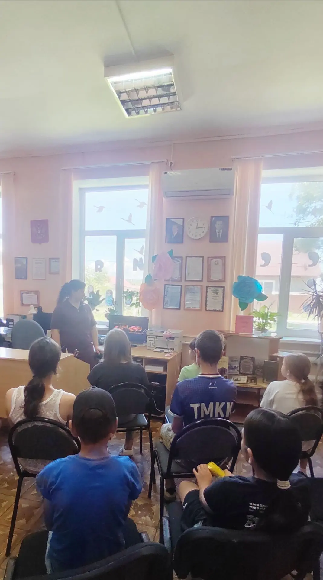 В преддверии Дня памяти и скорби в библиотеке состоялась патриотическая беседа «Тот самый первый ден