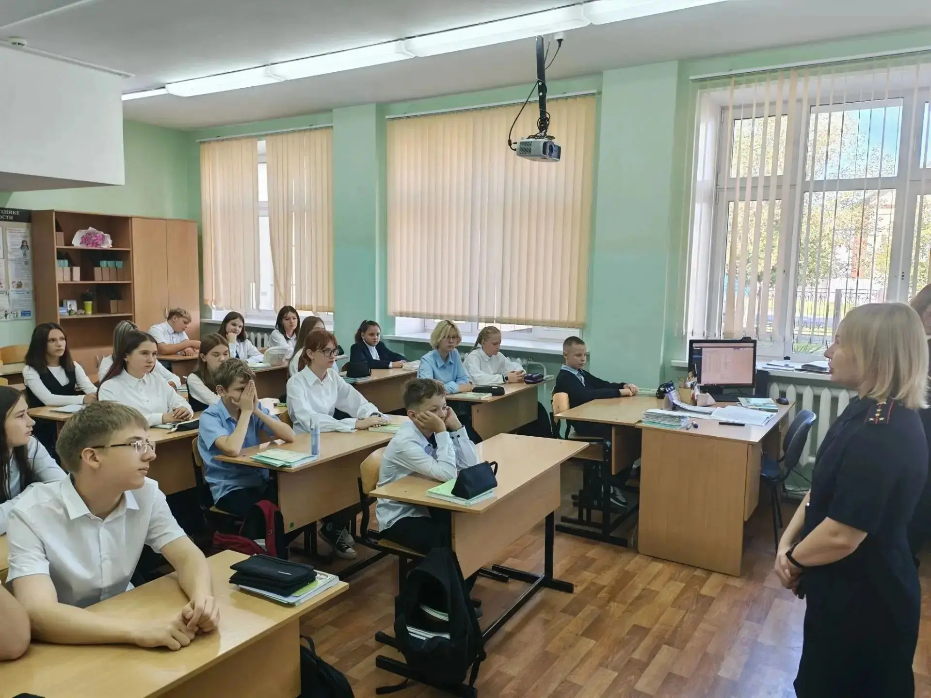 3 сентября 2026 года , для учеников 6-х и 8-х классов состоялась важная встреча с инспе...