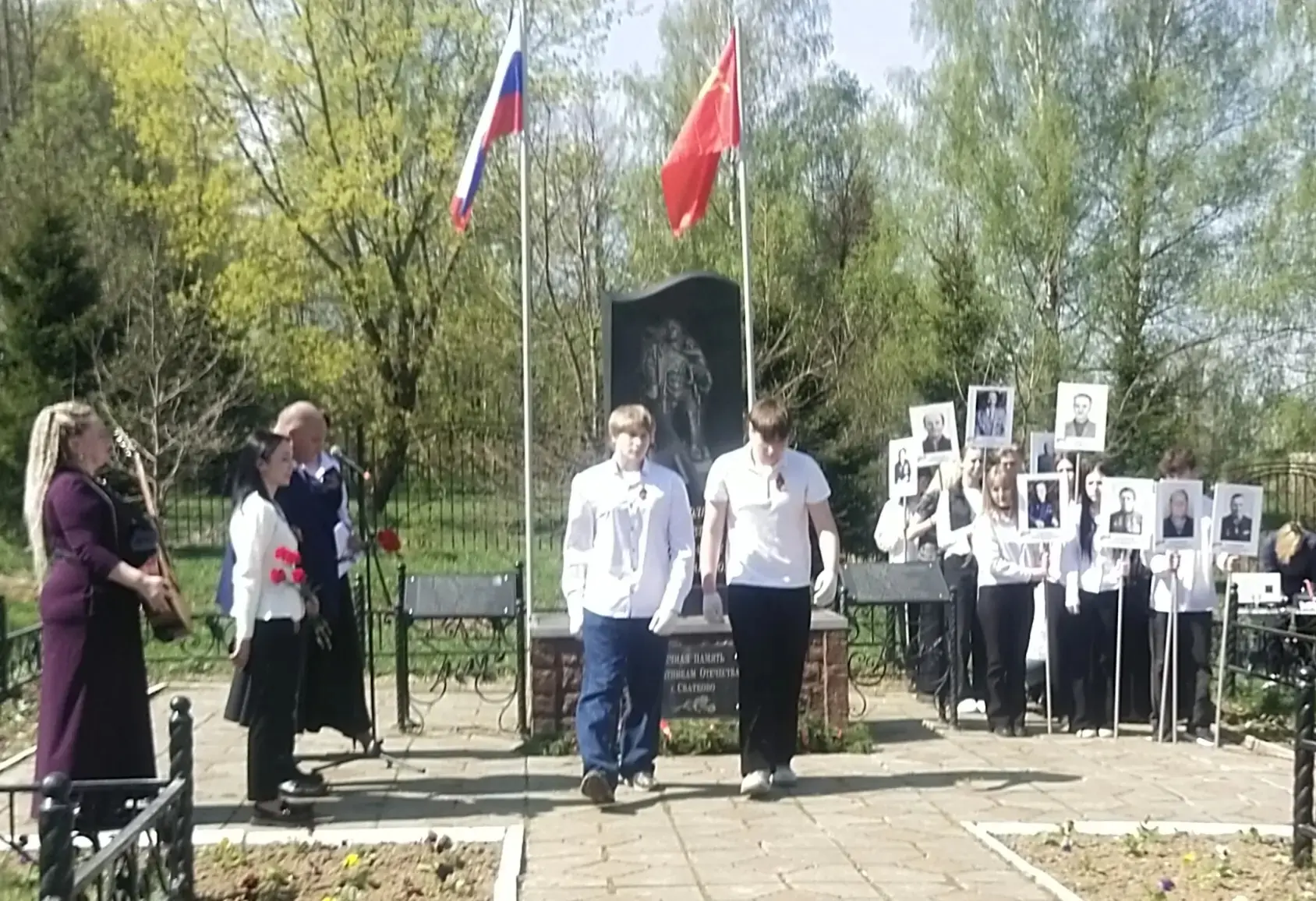 🎗️Марафон "Наследники Победы - 2026" Вахта памяти  Обучающиеся МБОУ "СОШ №21" приняли участие в Вахт