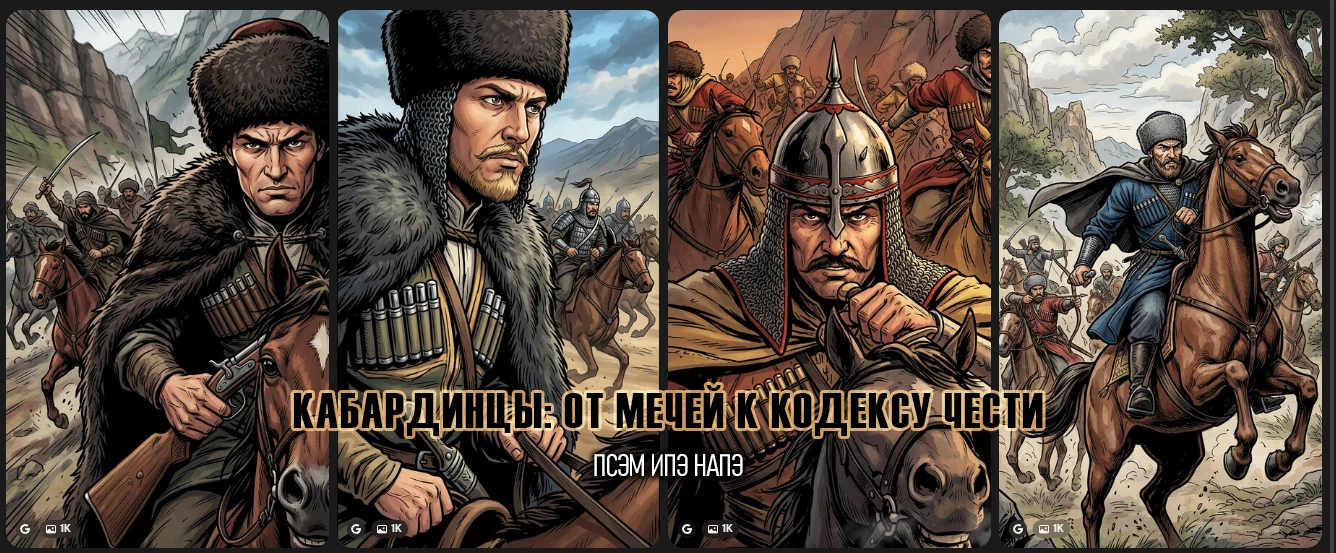 Скоро выход новой серии о одном из могущественных племен адыгов - кабардинцах.