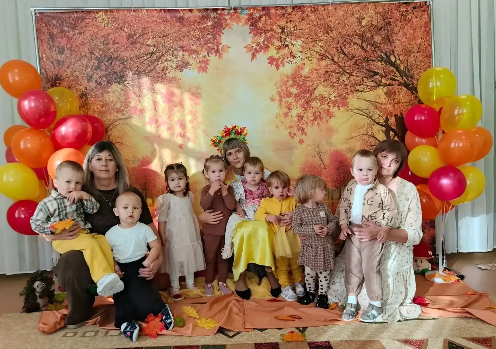 🍁 Золотая осень в гостях у ребят!