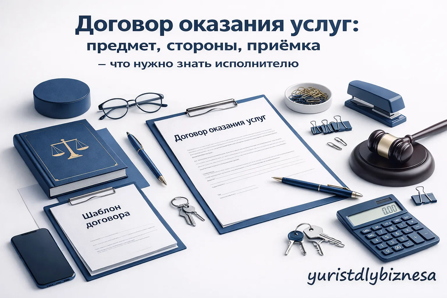 Договор оказания услуг: предмет, стороны, приёмка - что нужно знать исполнителю