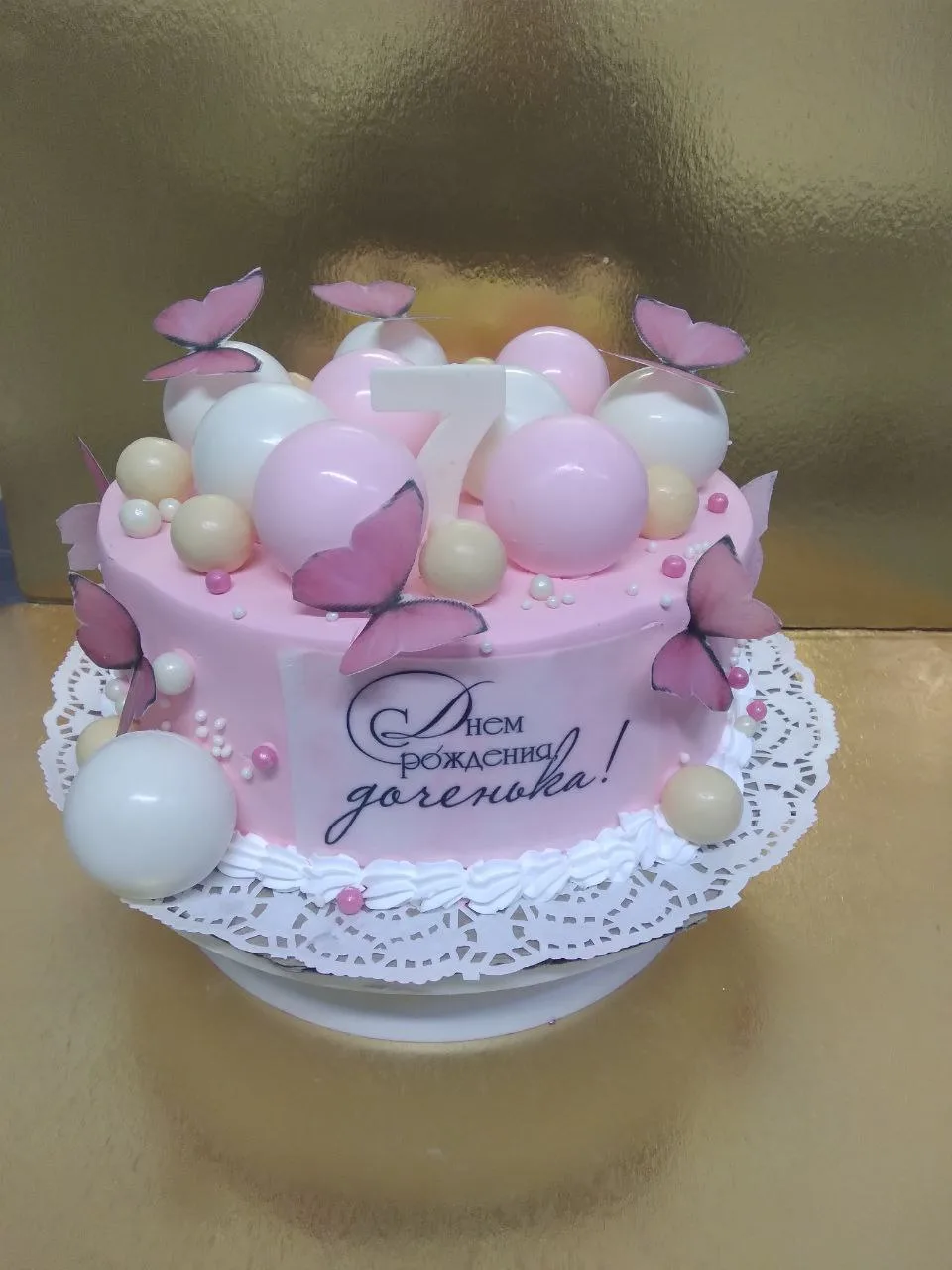 Очень нежный и изысканный торт 🍰🦋