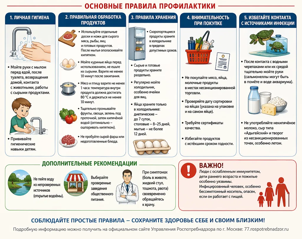 Сальмонеллёз: причины, пути заражения и меры профилактики  Управление Роспотребнадзора по г. Москве 