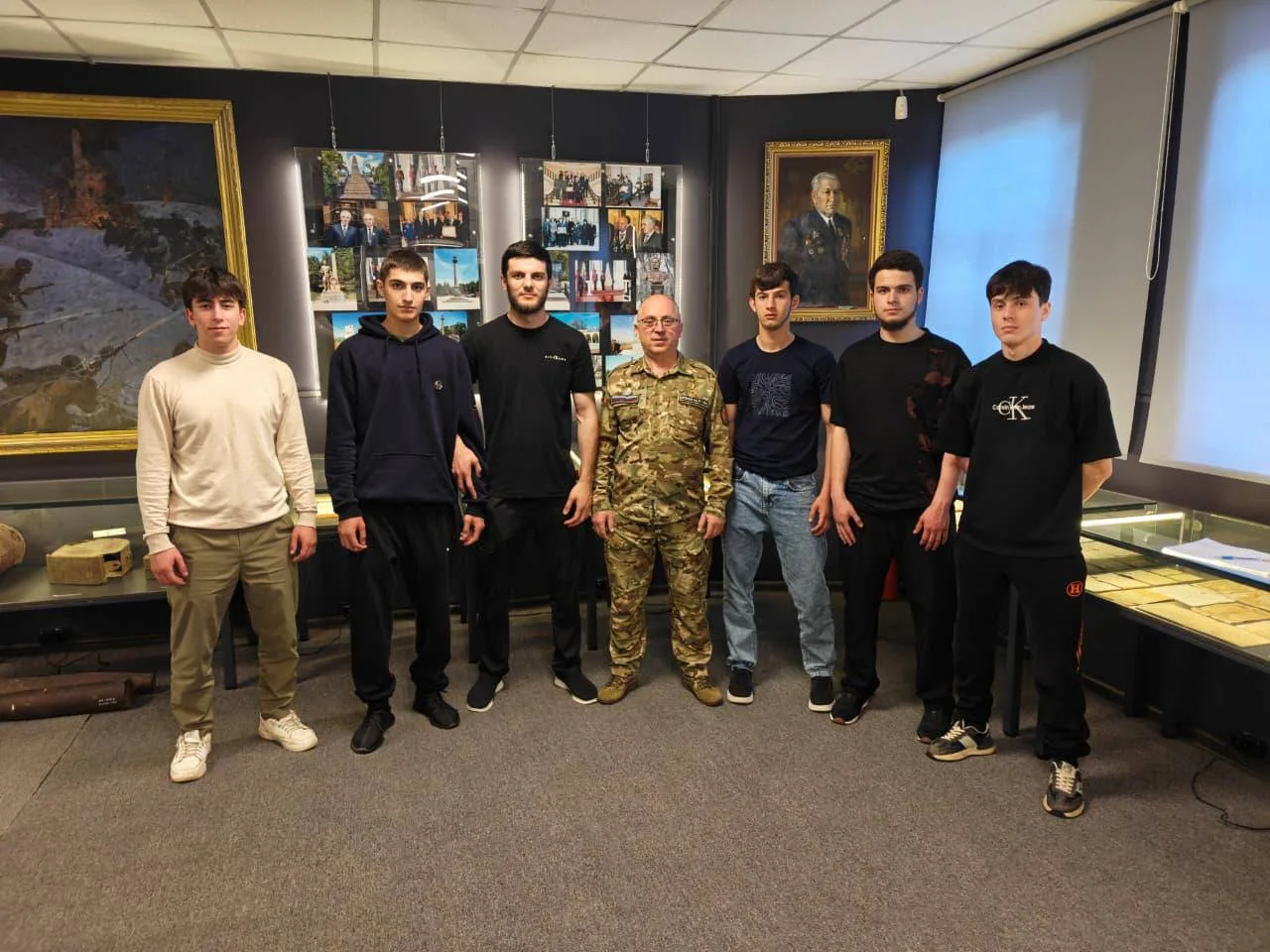 Энергетики — участники Вахты Памяти «Терский рубеж»