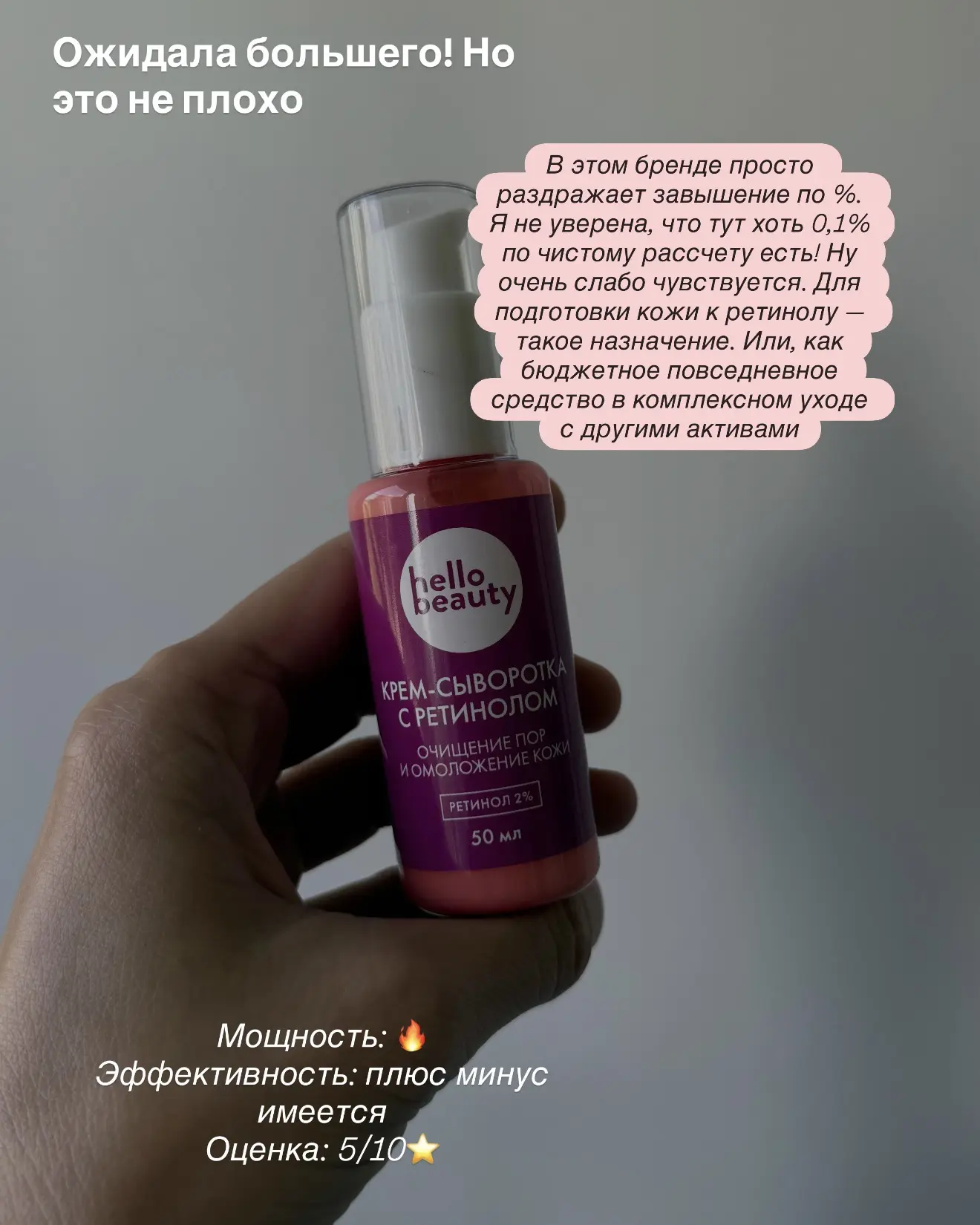 + слайды ретинола