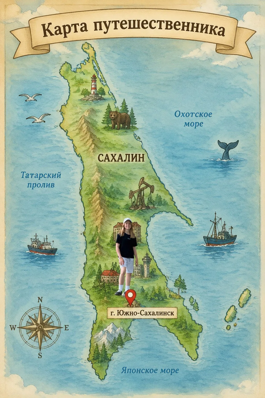 ✈️ Продолжаем нашу «Карту путешественника»!